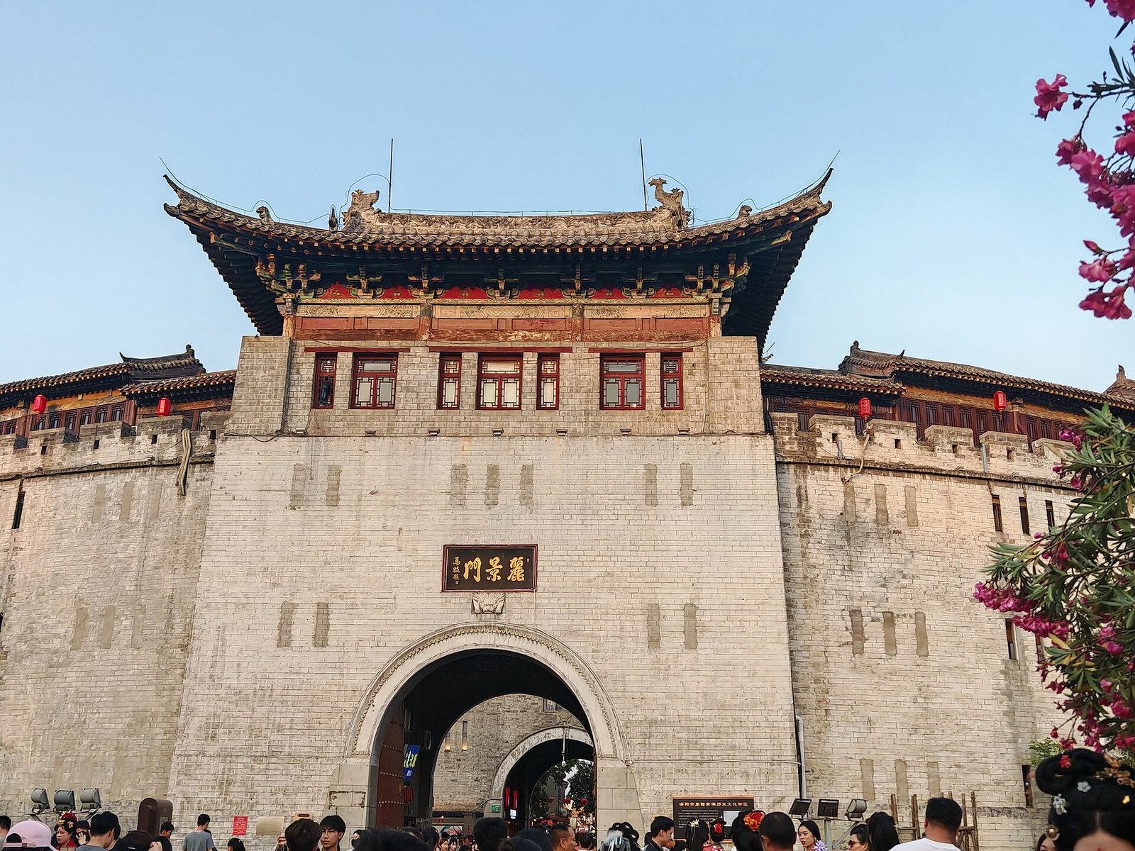 The Lijing Gate, the reconstructed west gate of the old town of Luoyang